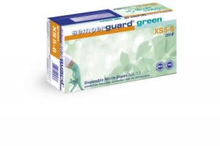 SemperGuard GREEN nitril kesztyű (mentazöld) 200 db XS