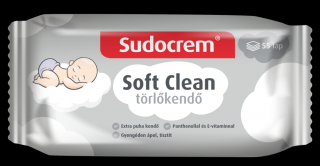 Sudocrem soft clean törlőkendő 55 lap