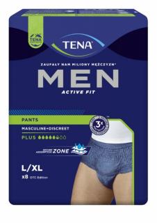 TENA Men Active Fit Pants Plus pelenkanadrág L/XL, 8 DB