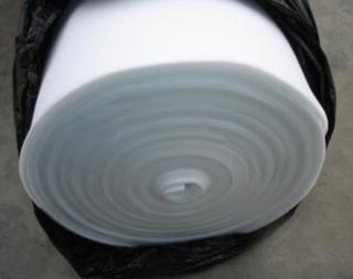 poliuretán habszivacs teljes  tekercs  2200x4mm N18 fehér  (50folyóméter hosszú, 110m2) 250Ft+Áfa/m2
