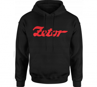 FÉRFI KAPUCNIS PULÓVER ZETOR - FEKETE Méret: XL