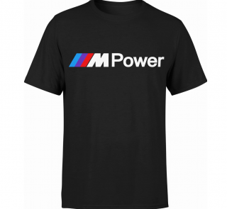 FÉRFI PÓLÓ BMW M-POWER - FEKETE Veľkosť: M