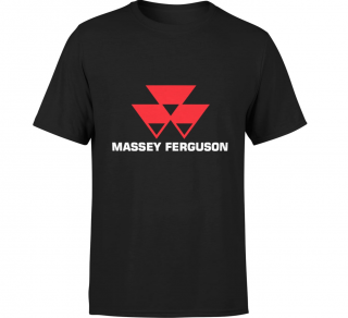 FÉRFI PÓLÓ MASSEY FERGUSON - FEKETE Méret: XL