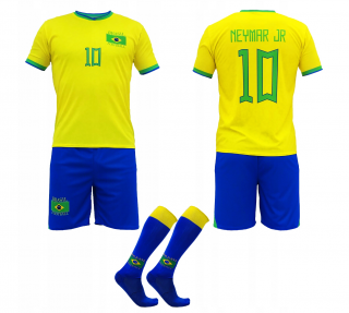 GYERMEK FOCIMEZ ZOKNIVAL NEYMAR JR BRAZIL - KÉSZLET Rozmery: 116