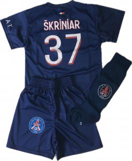 Gyermek focimez zoknival Škriniar PSG Méretek: 140