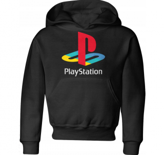 GYERMEK KAPUCNIS PULÓVER PLAYSTATION- FEKETE Méretek: 170
