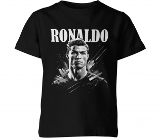 GYERMEK PÓLÓ CRISTIANO RONALDO - FEKETE Méretek: 176