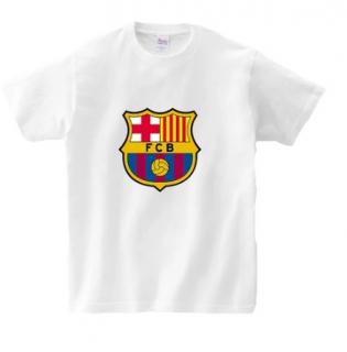 Gyermek póló FC Barcelona fehér Veľkosť trička: XL