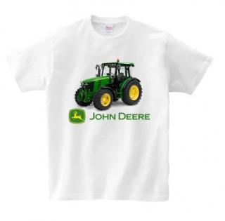 Gyermek póló John Deere fehér Veľkosť trička: S