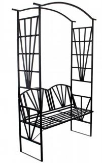 Kerti pergola paddal 114 x 45 x 208 cm