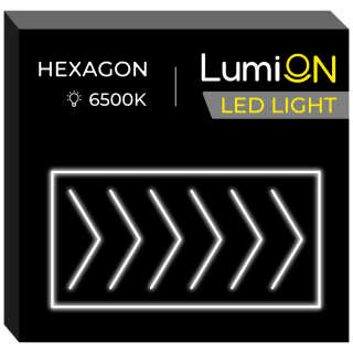 LumiOn LED mennyezeti lámpa Méretek: 484,5 x 243,5 cm, Modell: LO-7, Alak: nyíl