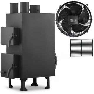 Meleglevegős kemence-kazán szilárd tüzelőanyaghoz 15KW