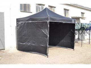Ollós sátor profi 2 x 2 m fekete