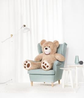 Plüss medve Amigo Méret: 130 cm, Szín: bézs