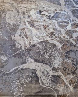 RÖVID BOLYHOS SZŐNYEG LUXESS SÖTÉT SZÜRKE 25305A Méretek: 160 x 230