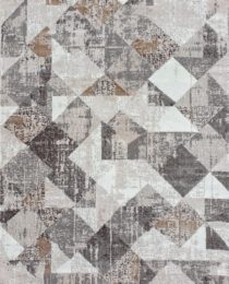 RÖVID BOLYHOS SZŐNYEG LUXESS SZÜRKE 10128A Méretek: 160 x 230