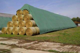 Szénabála tarakó ponyva repell premium 10,4x25m 170g/m2