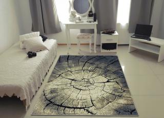 SZŐNYEG LOFT RÖVID BOLYHOS KRÉM-BÉZS E260A-FLE36 Méretek: 140 x 190