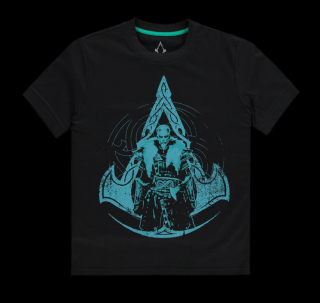 Assassins Creed Valhalla - Eivor Logo noi póló Velikost: XL