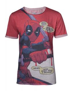 Deadpool- All Over Bloody póló Sizes: L