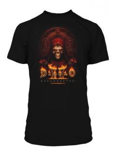Diablo II Resurrected - Logo póló Velikost: L