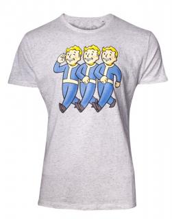 Fallout 76 - Three Vault Boys póló Sizes: L