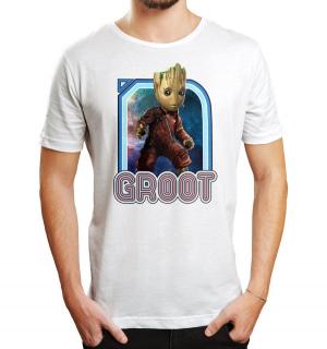 Guardians of the Galaxy - Space Groot póló Sizes: L