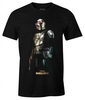 Mandalorian - Iron Mando póló Velikost: L