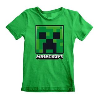 Minecraft - Creeper Face gyermek póló Velikost: 5-6 let