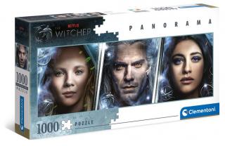 Netflix Witcher - Panorama Faces 1000 db-os puzzle