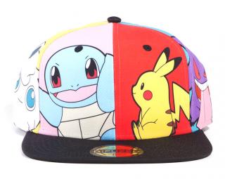 Pokémon - Multi Pop Art Snapback sapka