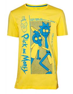 Rick and Morty - Crazy Crap póló Sizes: L