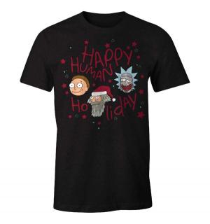 Rick and Morty - Human Holidays póló Velikost: XL