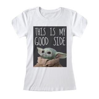 Star Wars ladies t-shirt Yoda Cute Side Velikost: L