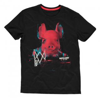 Watch Dogs Legion - Pork Head póló Velikost: XL