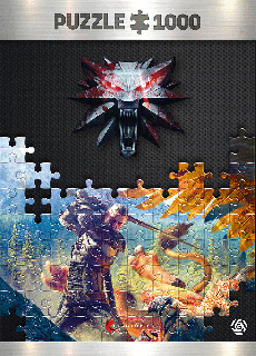 Witcher 3 - Gryffin Battle 1000 db-os puzzle