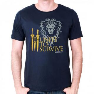 World of Warcraft - Unite to Survive póló Sizes: L