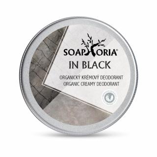 Soaphoria IN BLACK - férfi organikus krémdezodor