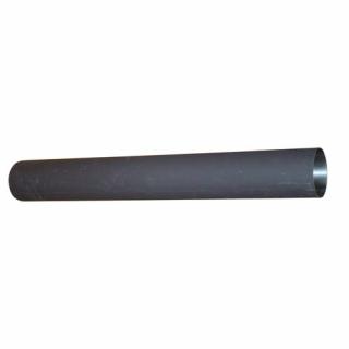 Füstcső 120 mm/750, 1,5 mm fal vastagságú, fekete