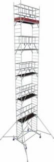 Krause - ProTec alumínium gurulóállvány 12,3m (2x0,7m) - 940193