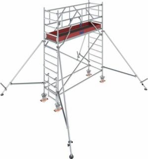 Krause - Stabilo gurulóállvány 1000-es sorozat 4,3m (2,5x0,75m) - 777010