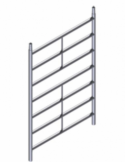 Zarges - Függőleges keret 1,96m x 1,35m Z600 és Z600 S-PLUS Gurulóállványhoz - 42901