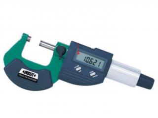 Digitális mikrométer, frikciós dobbal és adakimenettel 100-125/0.001 mm - Insize