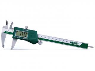Digitális tolómérő kerámia mérőfelülettel és görgővel 0-200/0.01 mm - Insize
