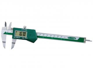 Vezeték nélküli adatkimenetes digitális tolómérő penge élű csőrökkel 0-200/0.01 mm - Insize