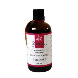 Aashwamedh Suloma Ayurveda olaj fejmasszázshoz, hajolaj 100 ml