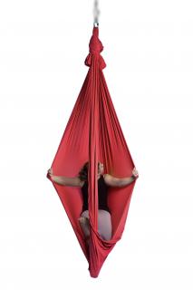 Aerial Yoga Natura Yoga Hammock háló szett Fly jógához és légi jógához - 7 m  Certifikát kvality Szín: Fekete