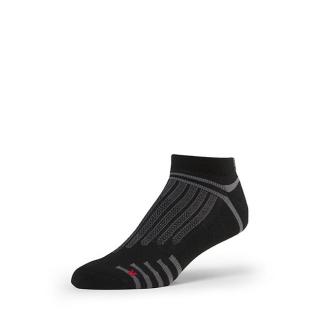 Base 33 csúszásgátló sportzokni Very Low Rise nagyon alacsony szabás fekete Méret: M 39-42,5