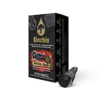 Binchio aktív szén Binchotan Start 100%-ban természetes vízszűrés és ásványosítás Típus: Xmas Edition (2x Start)