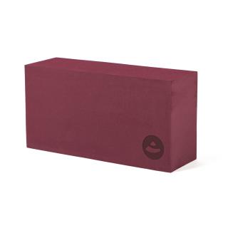 Bodhi Asana brick hab jóga tégla 22 x 11 x 7 cm Szín: Sötét vörös